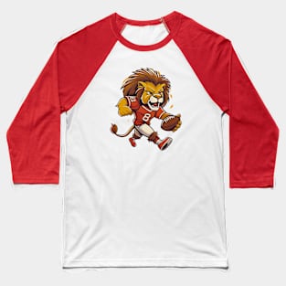 Lions Touchdown American Football Baseball T-Shirt